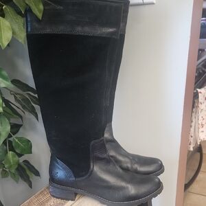 Timberland Black Over the Knee Women's Boots